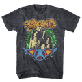 AEROSMITH SWEET EMOTION US TOUR BLACK MINERAL WASH TEE