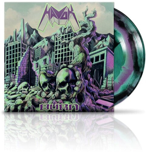 HAVOK 'BURN' LP - BLACK/PURPLE