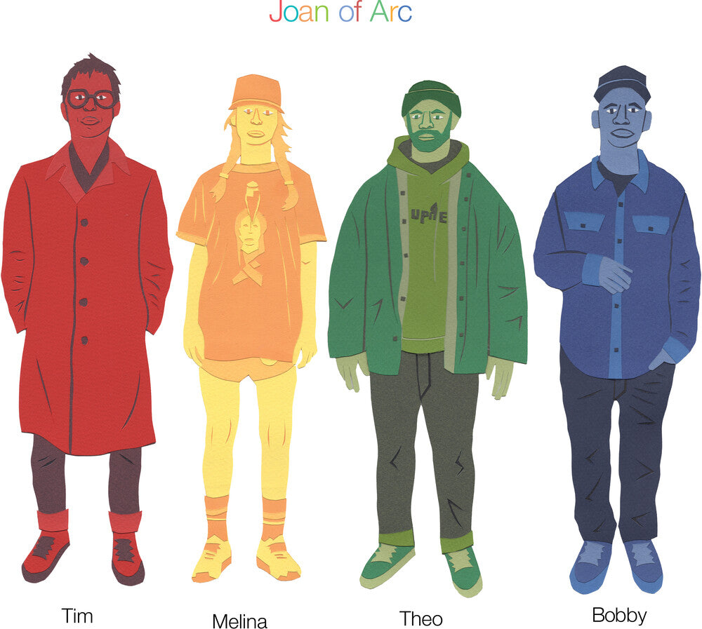 JOAN OF ARC 'TIM MELINA THEO BOBBY' LP - SKY BLUE