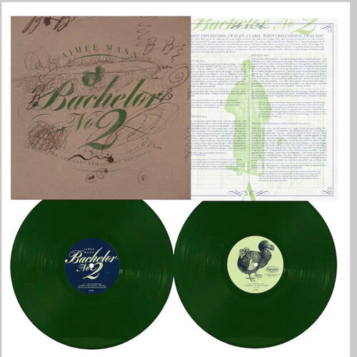 AIMEE MANN 'BACHELOR NO.2 (OR THE LAST REMAINS OF THE DODO' 2LP (Green Vinyl)