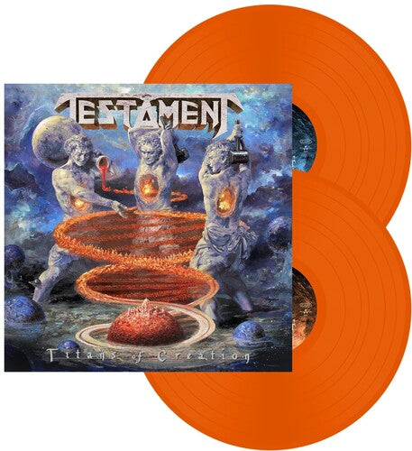 TESTAMENT 'TITANS OF CREATION' 2LP - ORANGE