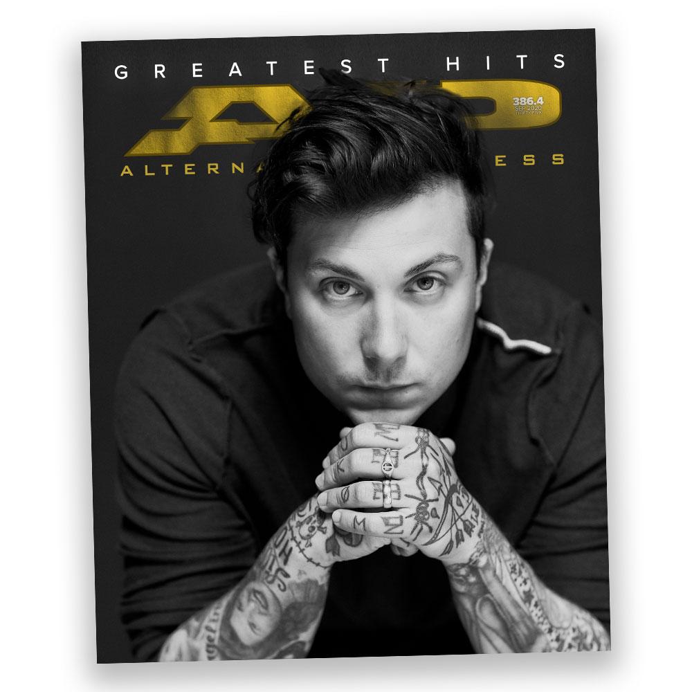 Frank Iero - Alternative Press Magazine Issue 386 Version 4 - Single Issue New Gen Magazine Alternative Press Magazine 