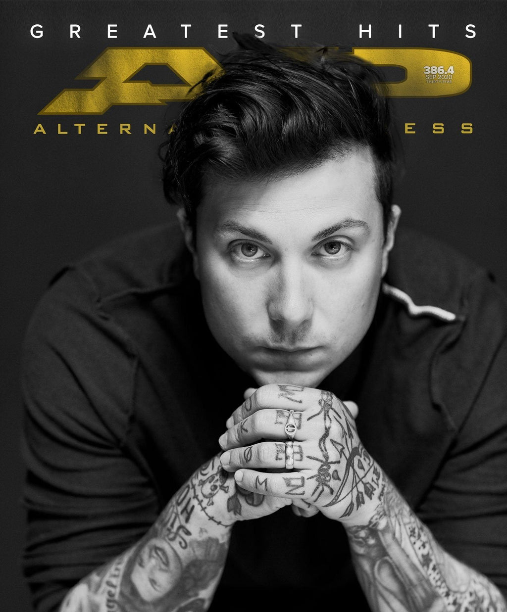 Frank Iero - Alternative Press Magazine Issue 386 Version 4 - Single Issue New Gen Magazine Alternative Press Magazine 