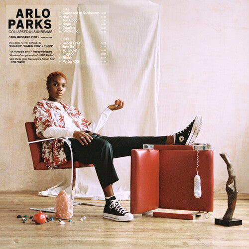 ARLO PARKS 'COLLAPSED IN SUNBEAMS' LP & BONUS 'LO FI LOUNGE' CD - MUSTARD