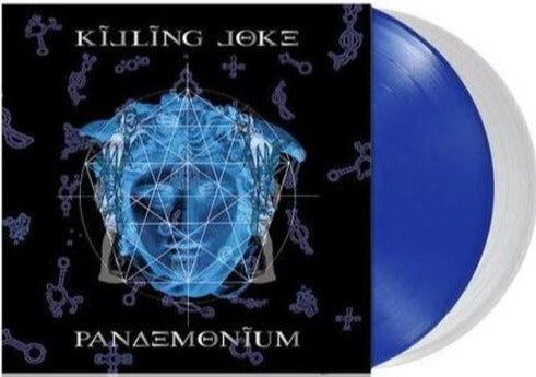 KILLING JOKE 'PANDEMONIUM' 2LP - CLEAR BLUE
