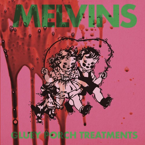 MELVINS 'GLUEY PORCH TREATMENTS' LP - GREEN