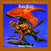 JUDAS PRIEST 'ROCKA ROLLA' LP - TRANSLUCENT GRAPE/OPAQUE BLACK/WHITE SPLATTER