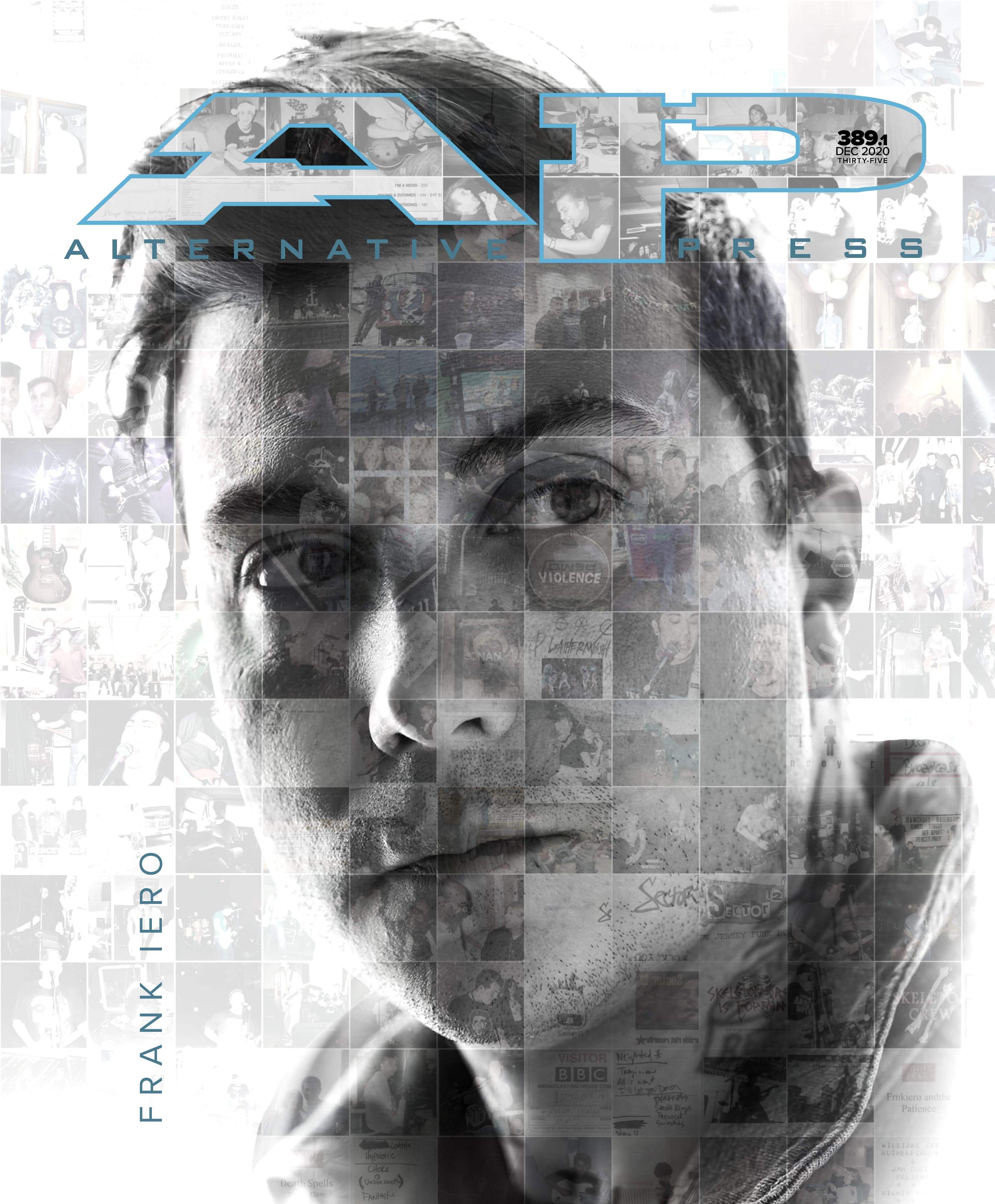 Frank Iero - Alternative Press Magazine Issue 389 Version 1 - Single Issue New Gen Magazine Alternative Press Magazine 
