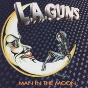 L.A. GUNS 'MAN IN THE MOON' LP - COBALT BLUE