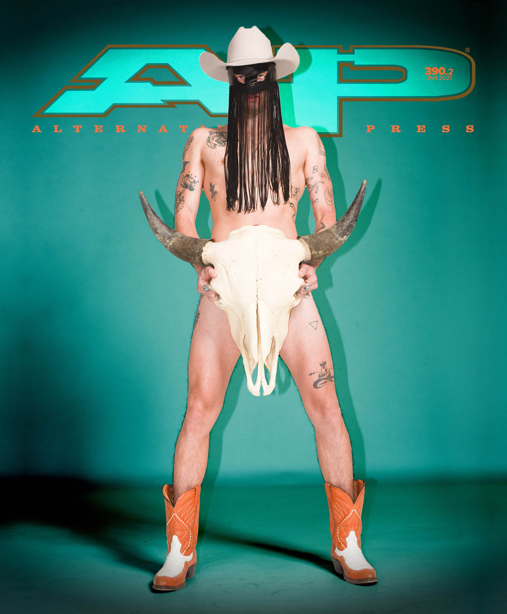 Orville Peck - Alternative Press Magazine Issue 390 - Gold Collection Cover Collection Alternative Press 
