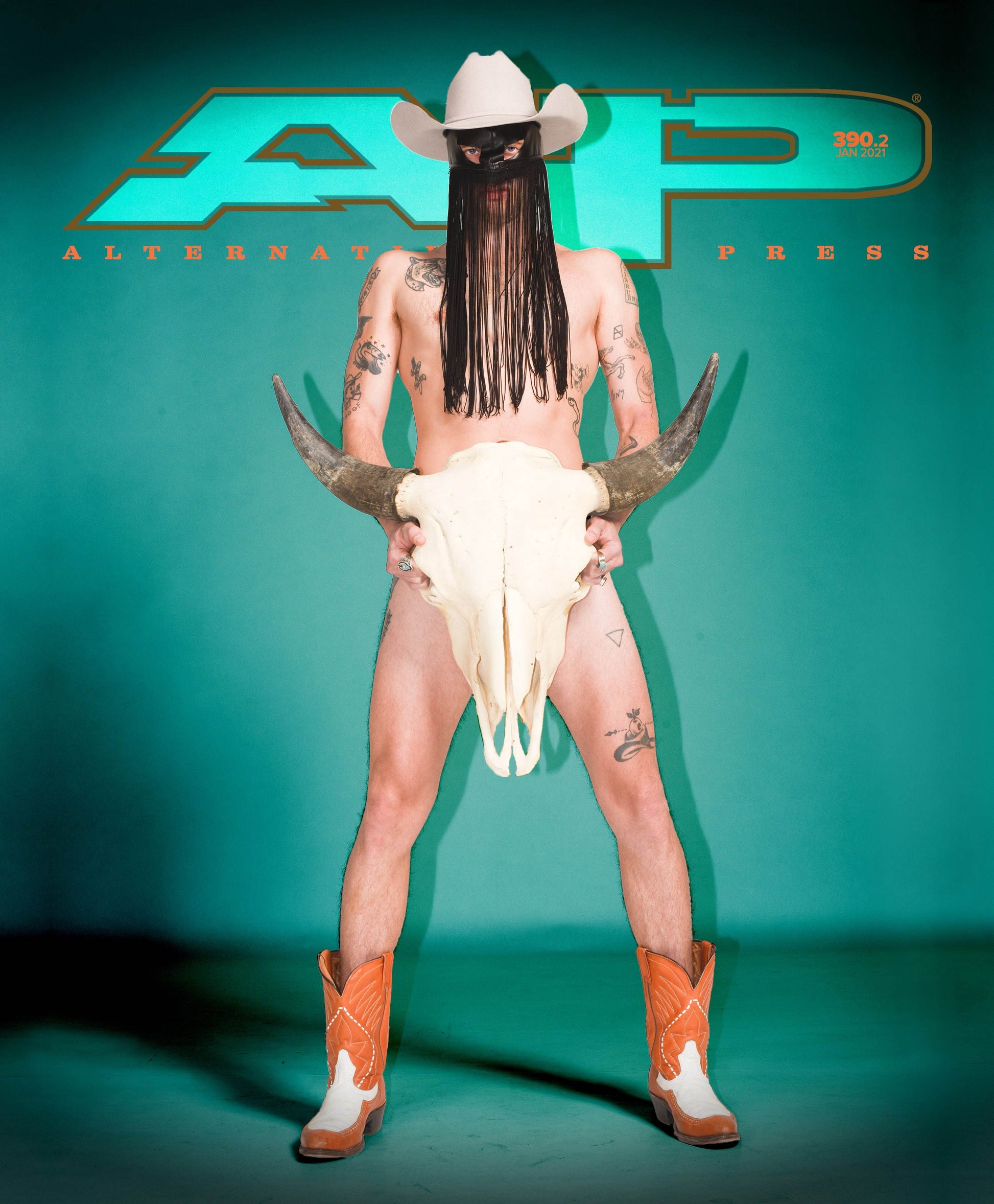 Orville Peck - Alternative Press Magazine Issue 390 - Gold Collection Cover Collection Alternative Press 