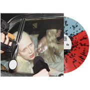 STATIC DRESS ‘INJURY EPISODE’ LP (Exclusive – Limited to 100, Ice Blue & Red Half/Half w/ Black Splatter Vinyl)