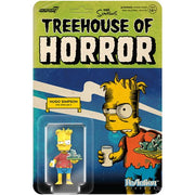 THE SIMPSONS REACTION WAVE 4  (TREEHOUSE OF HORROR V2) -  HUGO SIMPSON ACTION FIGURE BOX