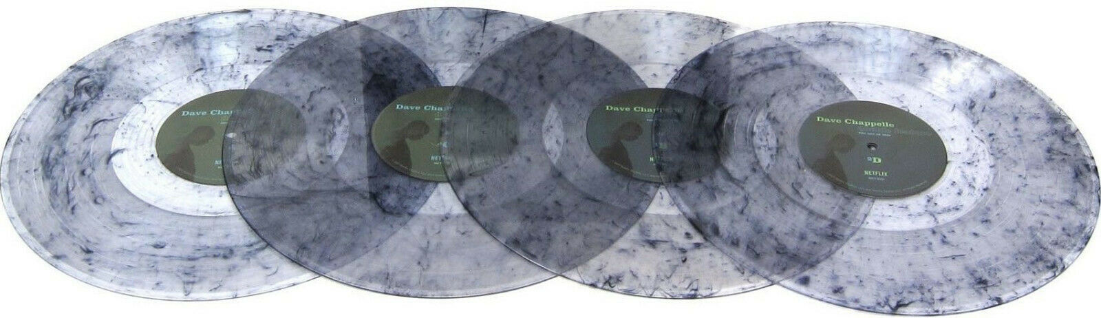 DAVE CHAPPELLE 'DOUBLE FEATURE: THE AGE OF SPIN & DEEP IN THE HEART OF TEXAS' 4LP - COLOR