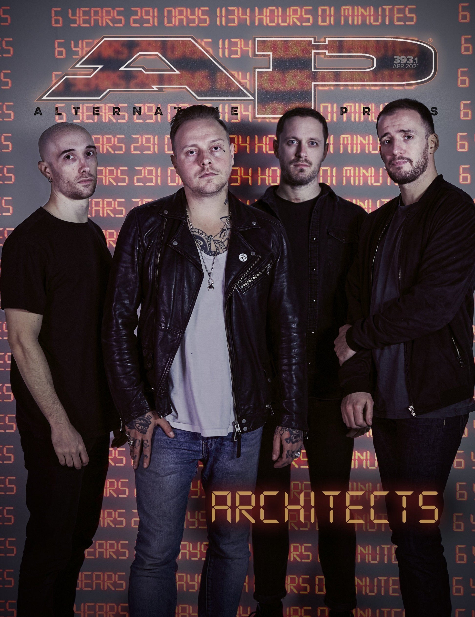 Architects - Alternative Press Magazine Issue 393 April 2021 - Version 1 New Gen Magazine Alternative Press 