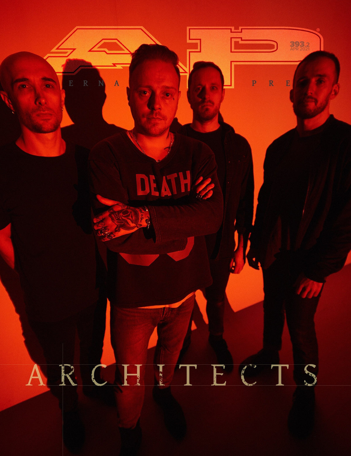 Architects - Alternative Press Magazine Issue 393 April 2021 - Version 2 New Gen Magazine Alternative Press 