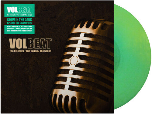 VOLBEAT 'THE STRENGTH/THE SOUND/THE SONGS" LP - GLOW IN THE DARK