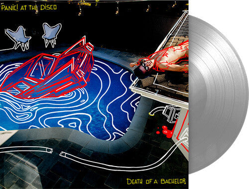 PANIC! AT THE DISCO 'DEATH OF A BACHELOR' LP - SILVER