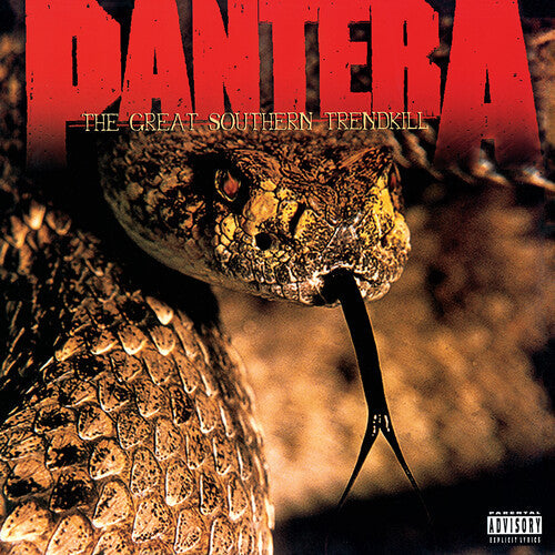PANTERA 'THE GREAT SOUTHERN TRENDKILL' LP - MARBLED WHITE/SAND BLASTED ORANGE