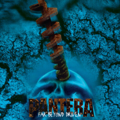 PANTERA 'FAR BEYOND DRIVEN' LP - MARBLED/WHITE/BLUE