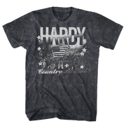 JACK HARDY COUNTRY AS HELL BLACK MINERAL WASH TEE