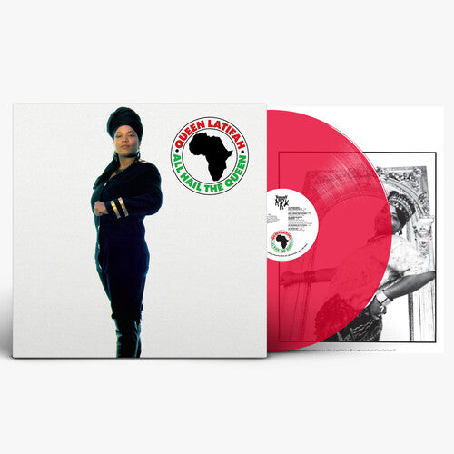 QUEEN LATIFAH 'ALL HAIL THE QUEEN' LP - RED