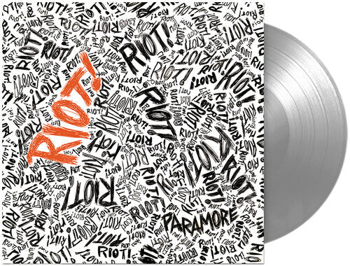 PARAMORE 'RIOT!' FBR 25TH ANNIVERSARY EDITION LP - SILVER