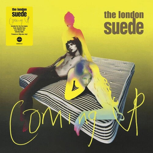 LONDON SUEDE 'COMING UP' 25TH ANNIVERSARY EDITION LP - CLEAR