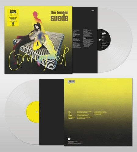 LONDON SUEDE 'COMING UP' 25TH ANNIVERSARY EDITION LP - CLEAR