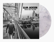 ALAN JACKSON 'WHERE HAVE YOU GONE' 2LP - BLACK & WHITE SWIRL