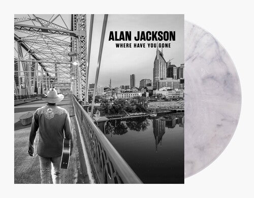 ALAN JACKSON 'WHERE HAVE YOU GONE' 2LP - BLACK & WHITE SWIRL