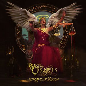 BORN OF OSIRIS 'ANGEL OR ALIEN' LP - ULTRA CLEAR/NEON PINK/BLACK