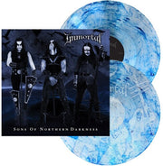 IMMORTAL 'SONS OF NORTHERN DARKNESS' 2LP - CLEAR/BLUE/SWIRL