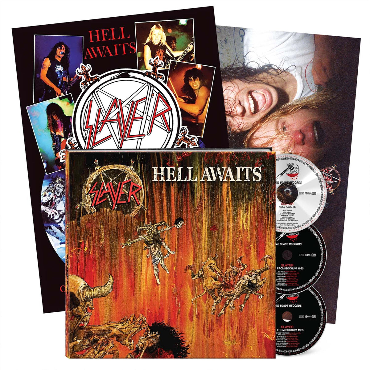 SLAYER 'HELL AWAITS' 40TH ANNIVERSARY CD BOX SET