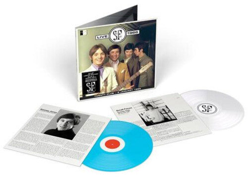 THE SMALL FACES 'LIVE 1966' 2LP - IMPORT - WHITE/BLUE