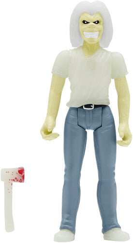 IRON MAIDEN REACTION FIGURE WAVE 1 - KILLER EDDIE - GLOW IN THE DARK