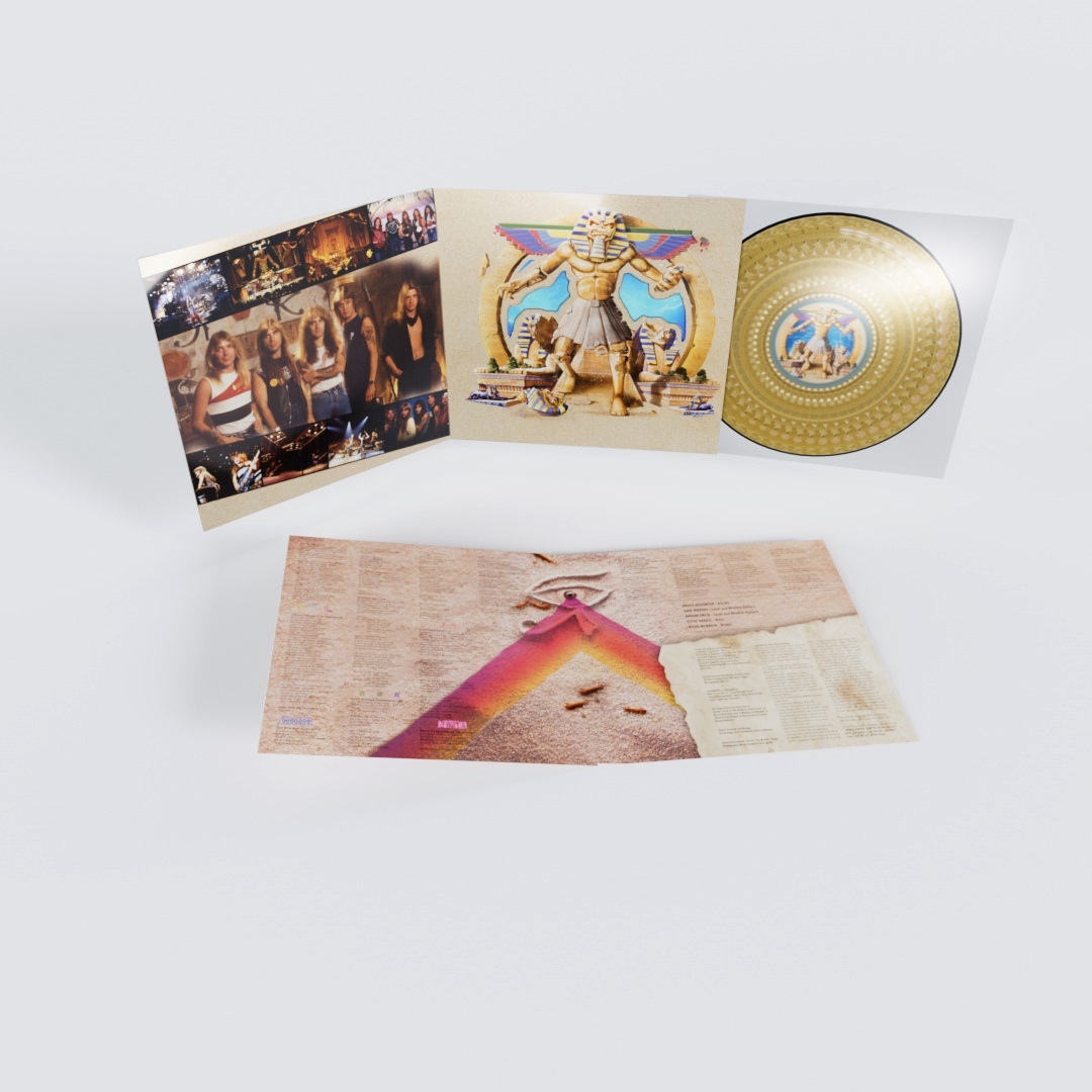IRON MAIDEN 'POWERSLAVE' 40TH ANNIVERSARY LP - ZOETROPE