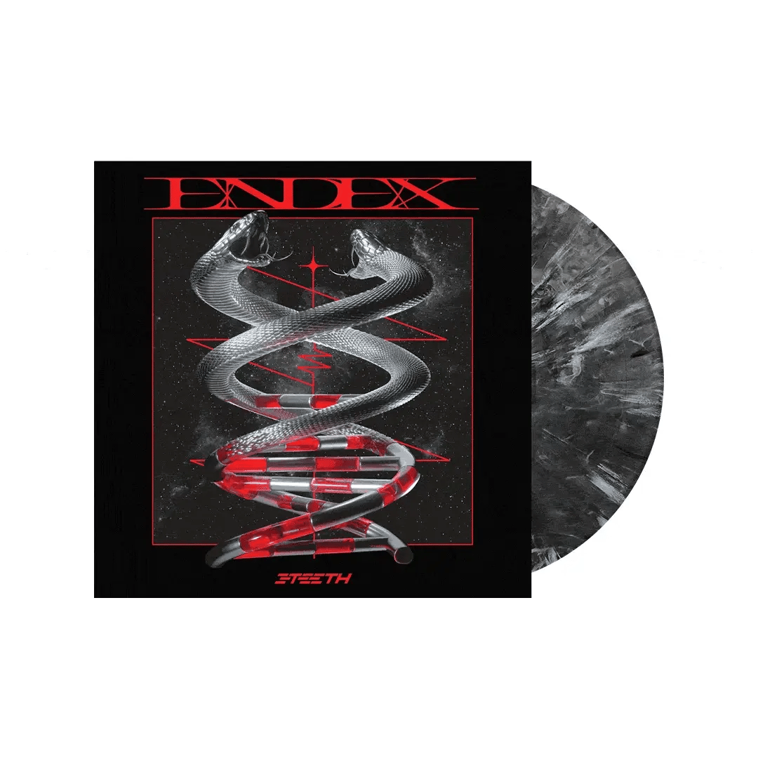 3TEETH x REVOLVER BUNDLE – 2023 FALL ISSUE W/ 'ENDEX' LP - EXCLUSIVE - LTD. 1000 - BLACK/WHITE/MARBLE