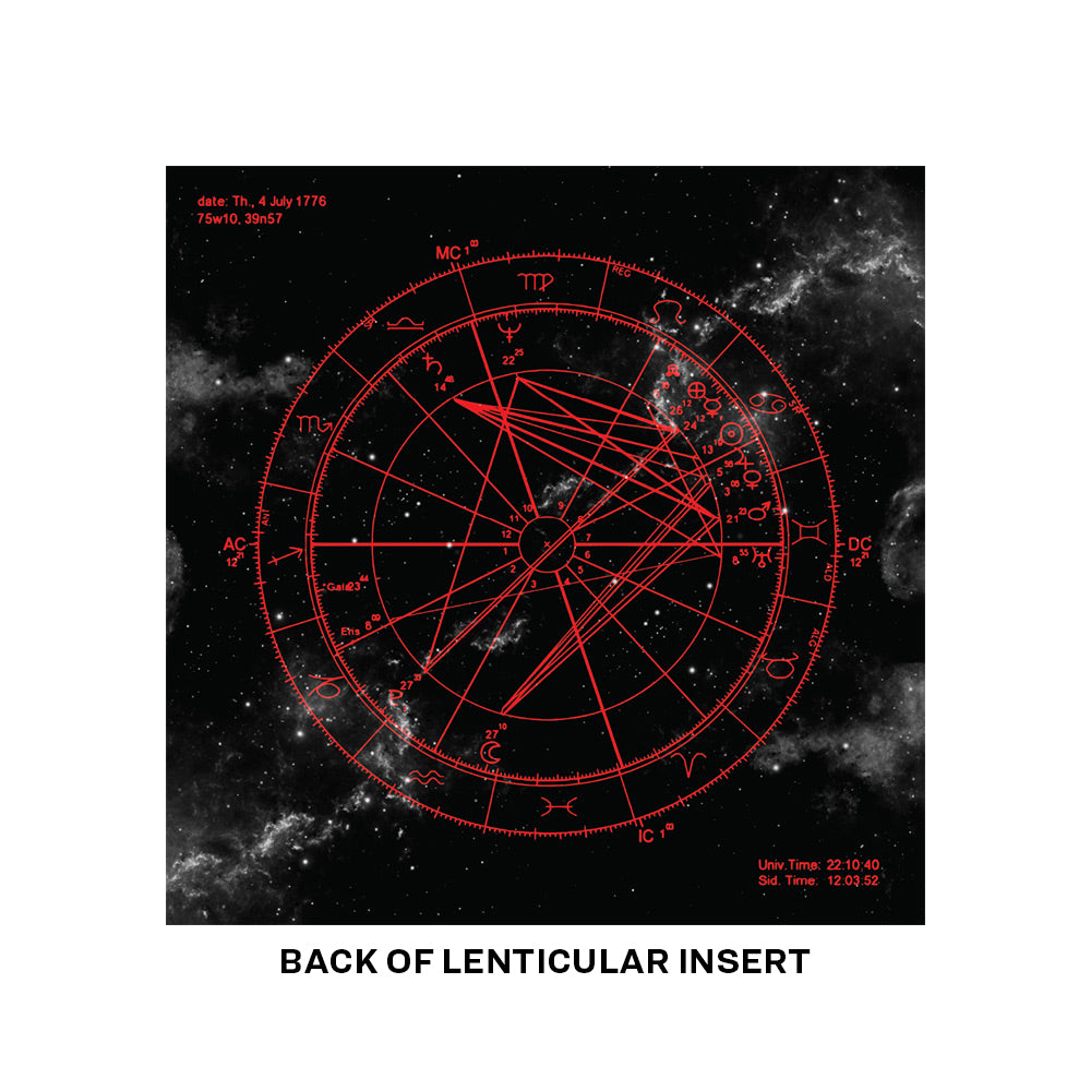 3TEETH ‘ENDEX’ LP + EXCLUSIVE 12"x12" LENTICULAR INSERT - LTD. - BLACK/WHITE/MARBLE