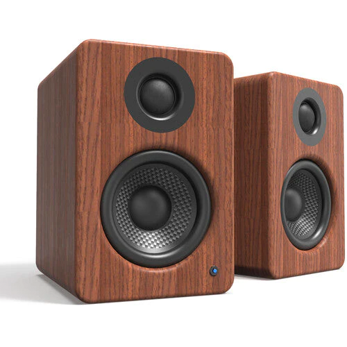 KANTO YU2 WALNUT POWERED DESKTOP SPEAKERS