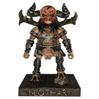 GWAR 'THE NEW DARK AGES' LP (Sunbolt Orange Vinyl) + BLOTHAR  THE BESERKER BOBBLEHEAD