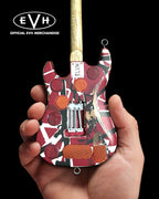 EVH SET OF 3 EDDIE VAN HALEN MINI GUITAR REPLICA COLLECTIBLES - OFFICIALLY LICENSED
