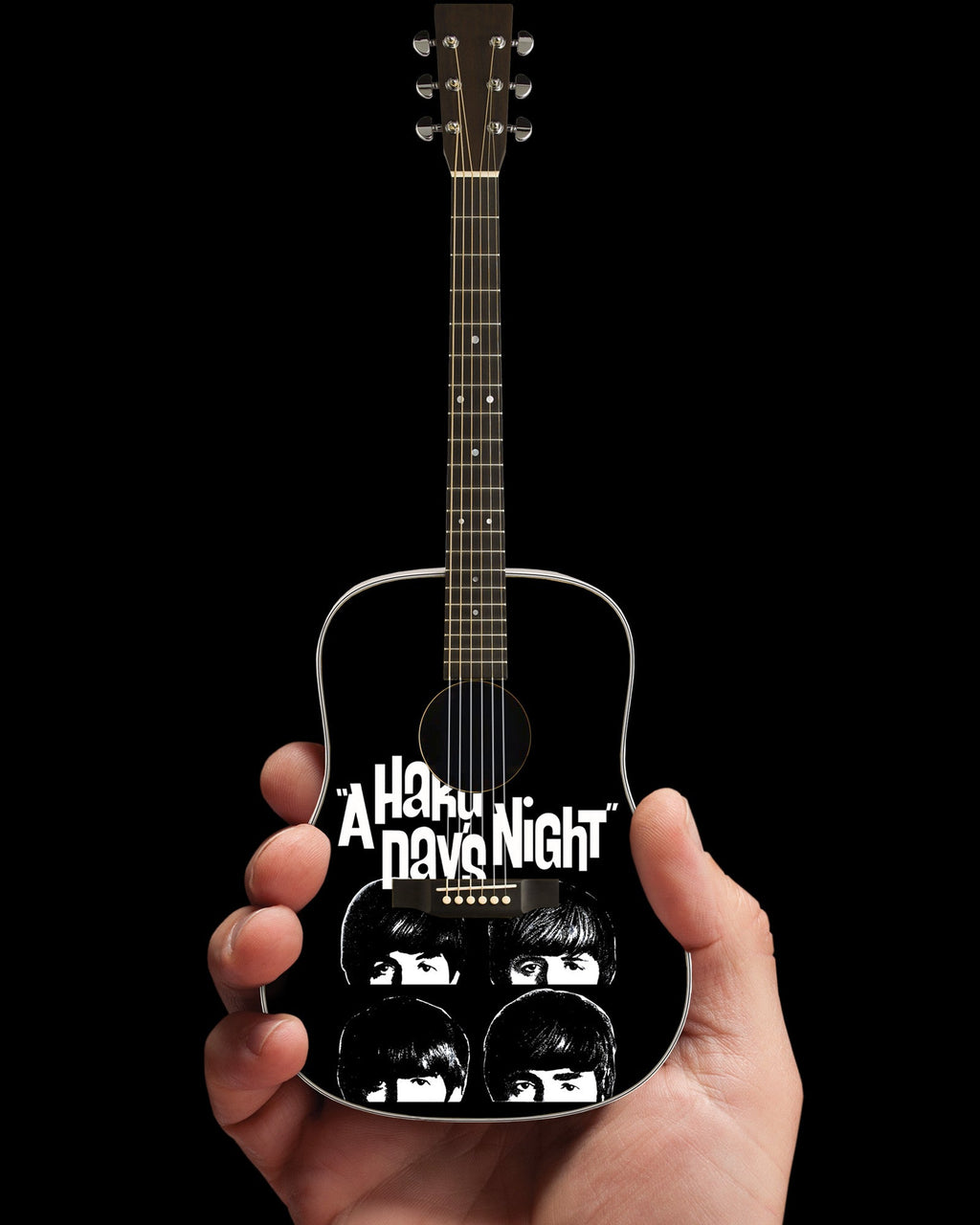 LICENSED FAB FOUR - A HARD DAY'S NIGHT TRIBUTE MINI ACOUSTIC - RADIO DAYS