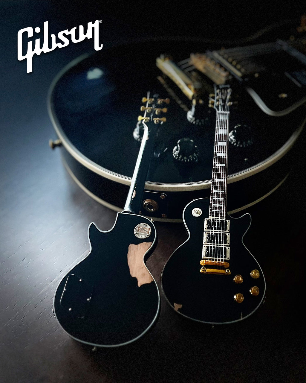 PETER FRAMPTON "PHENIX" GIBSON LES PAUL CUSTOM MINI GUITAR MODEL