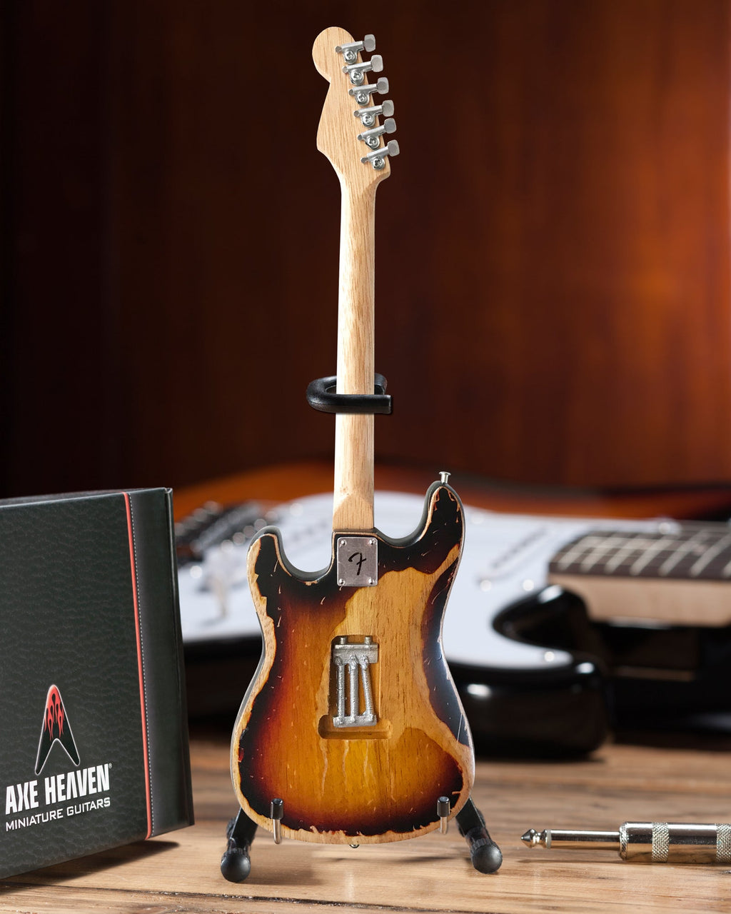OFFICIALLY LICENSED KENNY WAYNE SHEPHERD MINI FENDER' STRAT' VINTAGE 1961 SUNBURST GUITAR MODEL