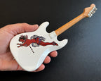 STEVIE RAY VAUGHAN SIGNATURE CHARLEY'S MINIATURE GUITAR REPLICA