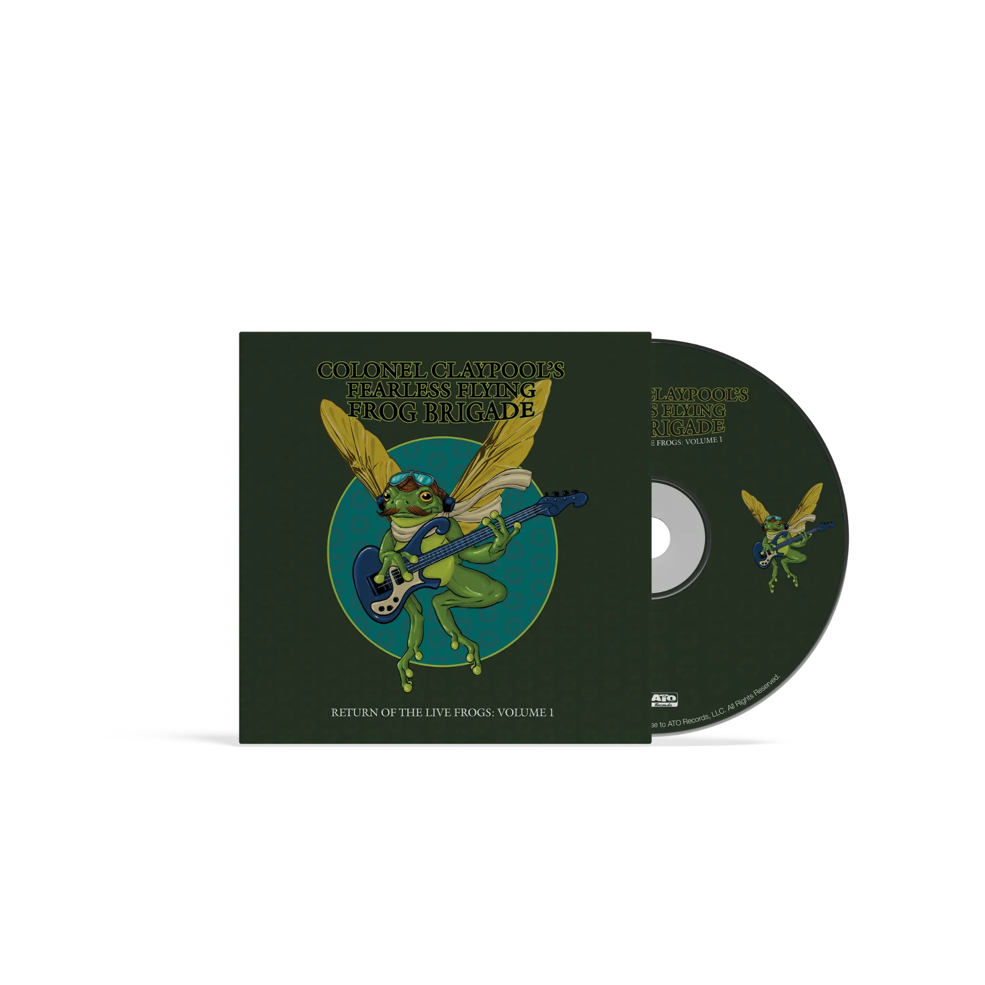 COLONEL CLAYPOOL'S FEARLESS FLYING FROG BRIGADE 'RETURN OF THE LIVE FROGS: VOLUME 1' CD