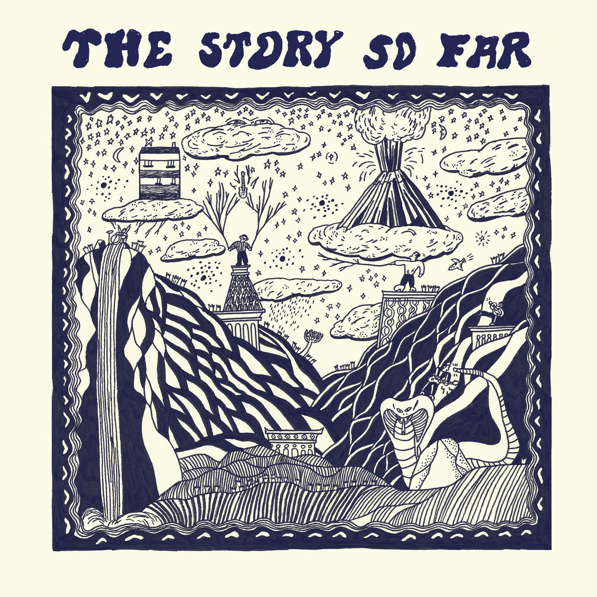 THE STORY SO FAR 'THE STORY SO FAR' LP - CRAYON MARBLE