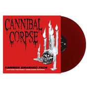 CANNIBAL CORPSE 'HAMMER SMASHED FACE' LP - RED