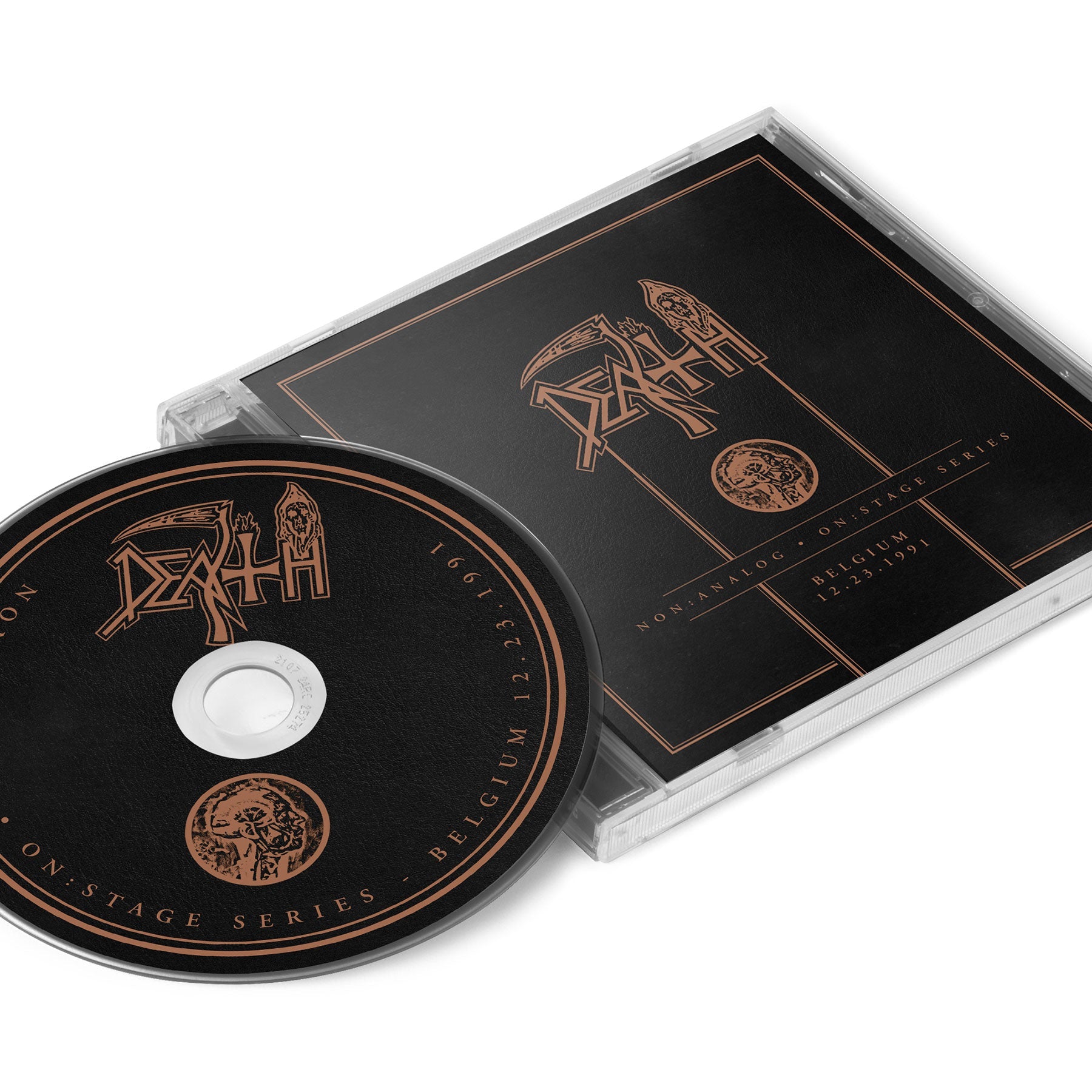 DEATH 'NON:ANALOG - ON:STAGE SERIES - BELGIUM 12-23-1991' CD